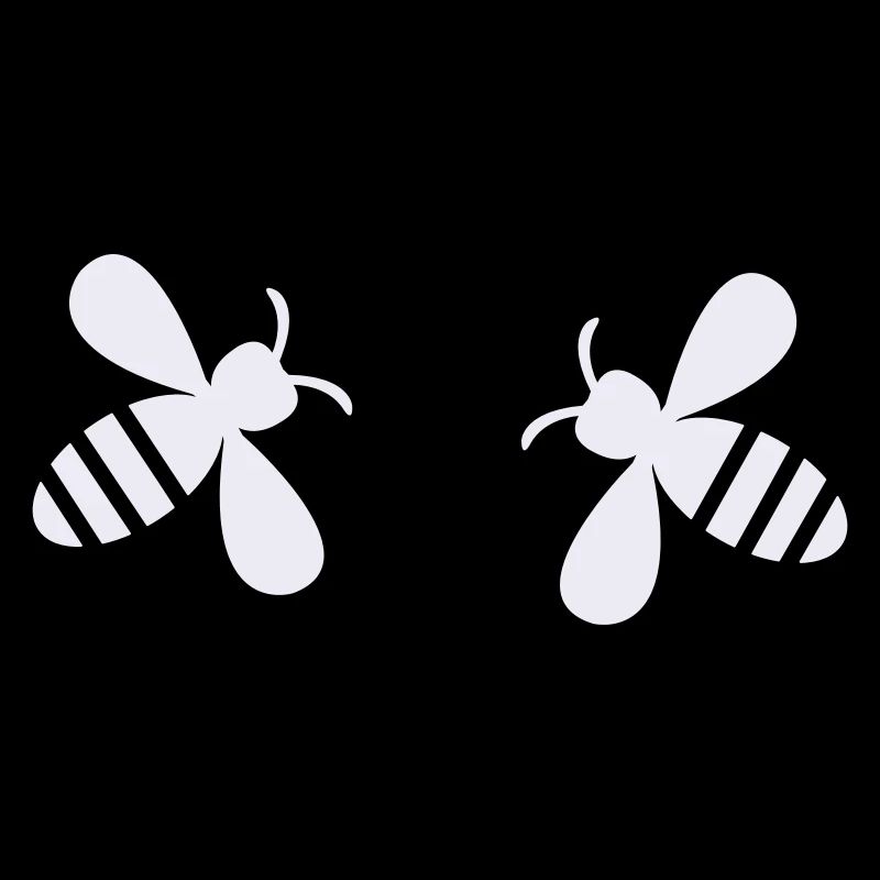 Bee Silhouettes