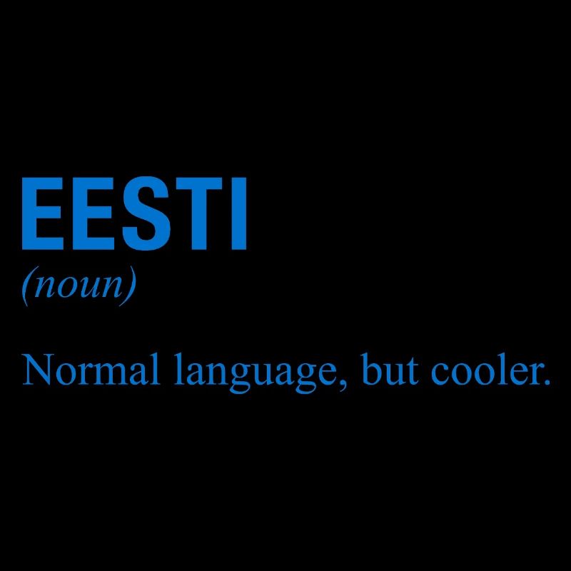 Estonian language Estland