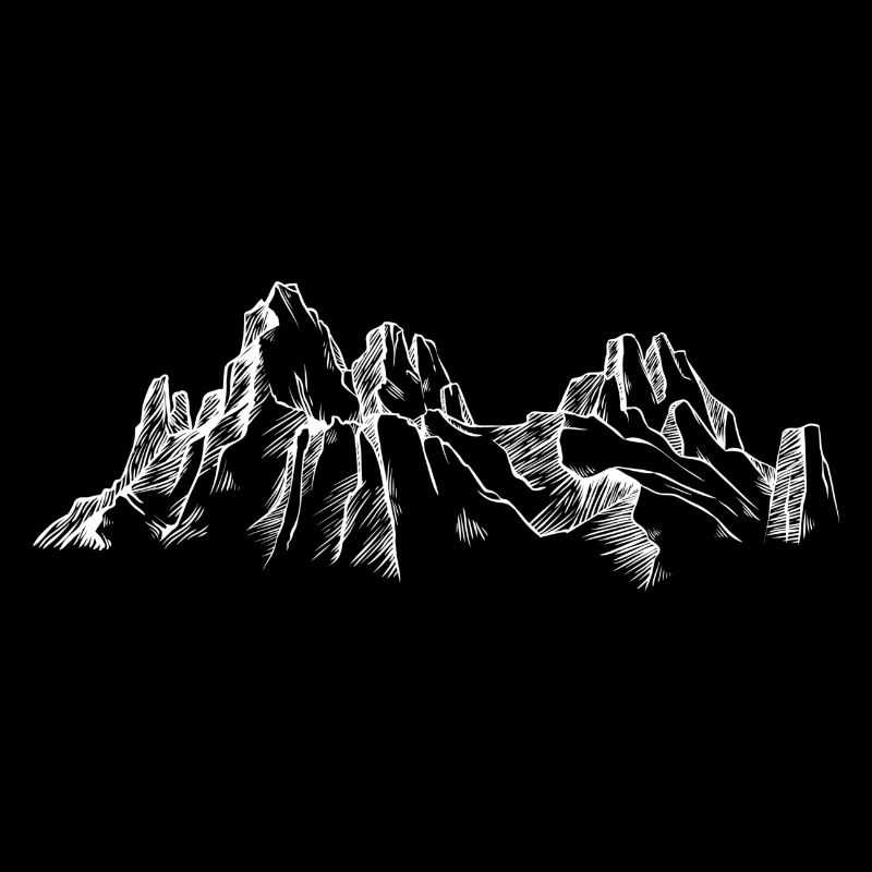 White Mountain Silhouette