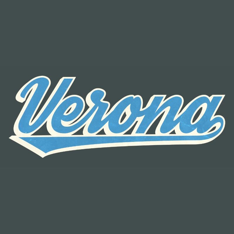 Logo Vérone Blue Script