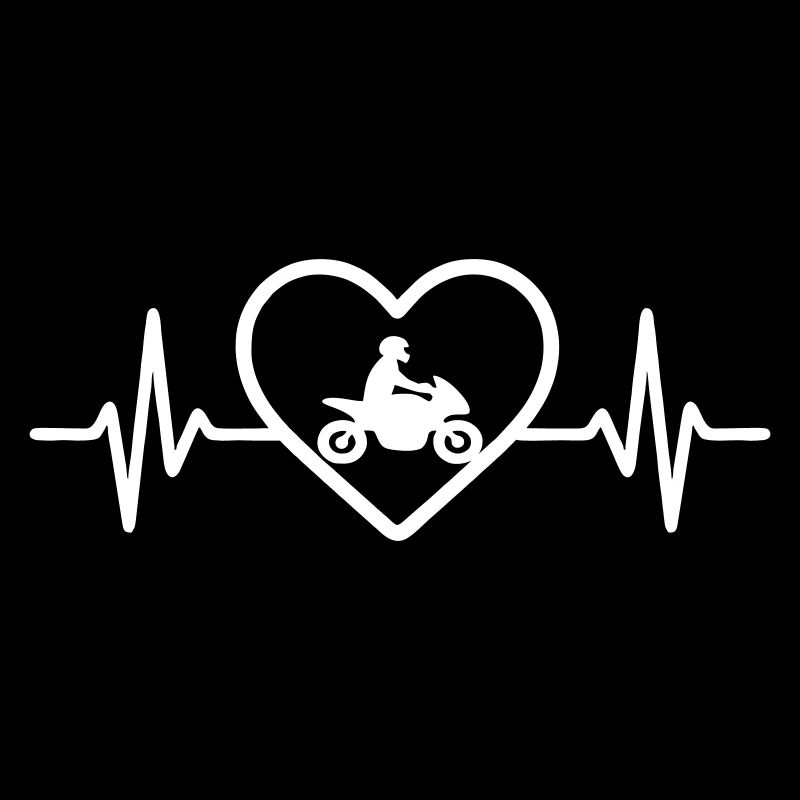 Motorrad Biker Herz