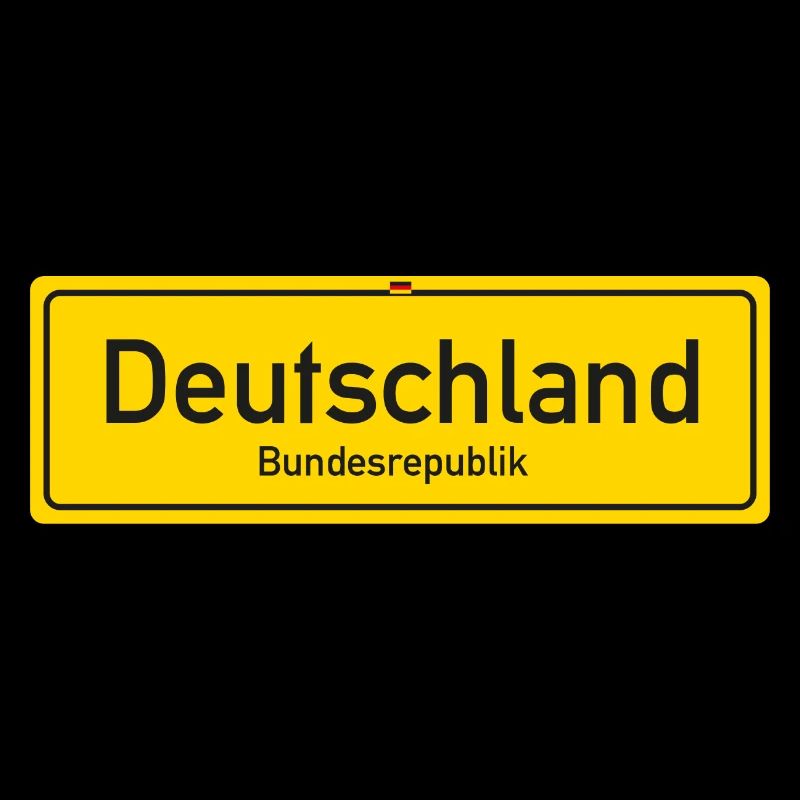 Germany country nameplate