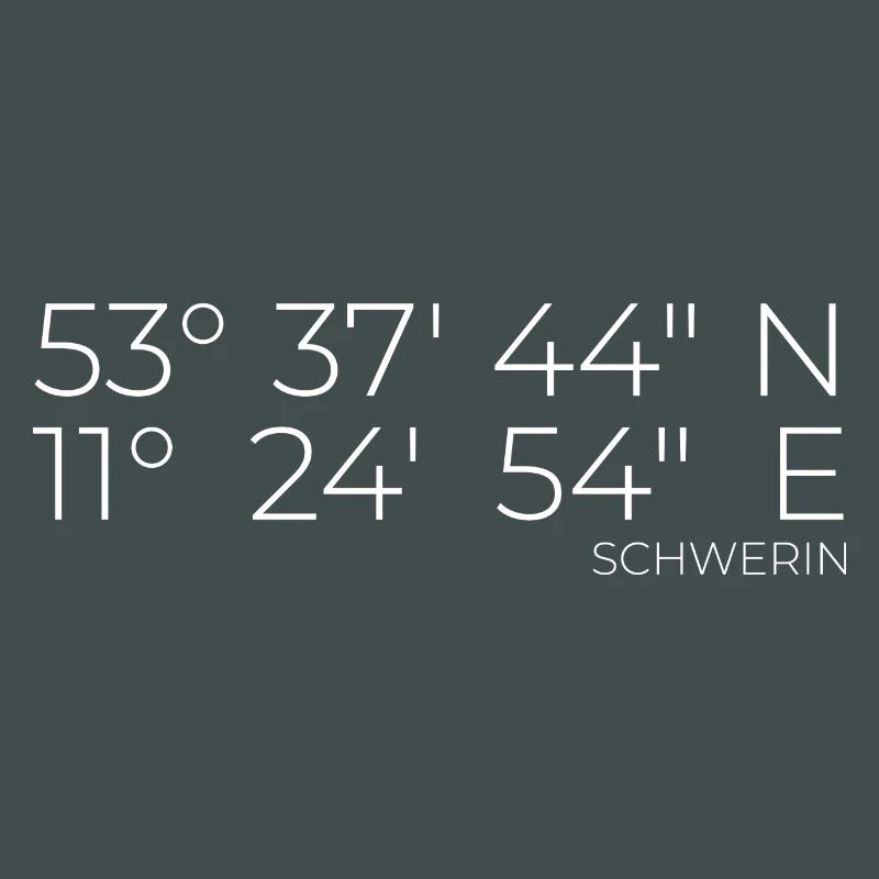 coordinates Schwerin