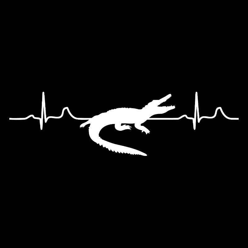 Crocodile Pulse Silhouette
