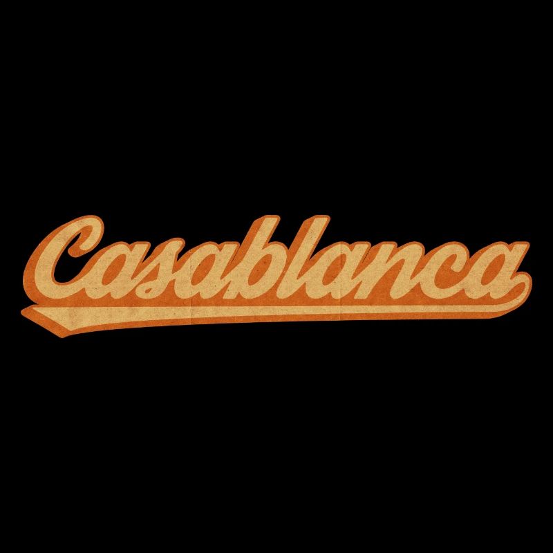 CasaBlanca Retro Script
