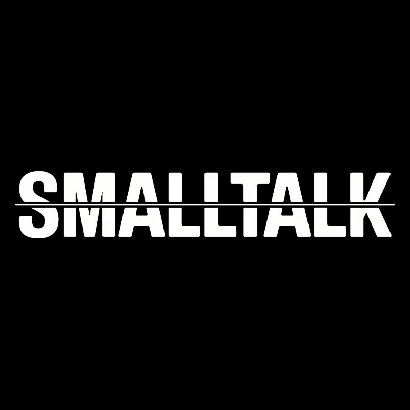 (NO) Smalltalk Schriftzug