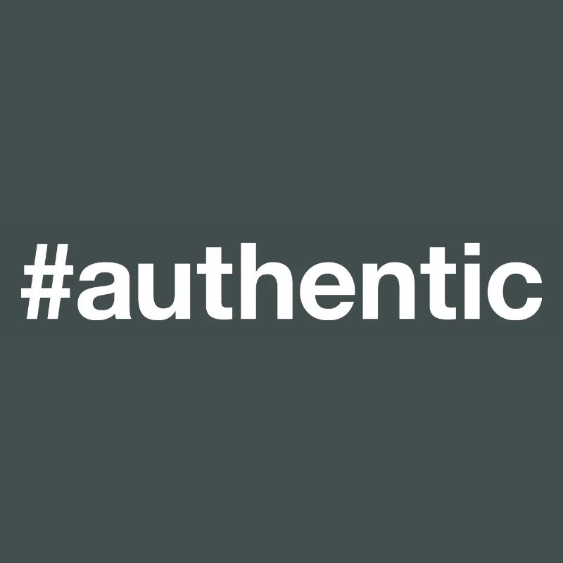 AUTHENTIC authentisch echt