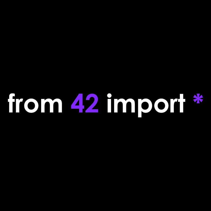 import 42 weiß