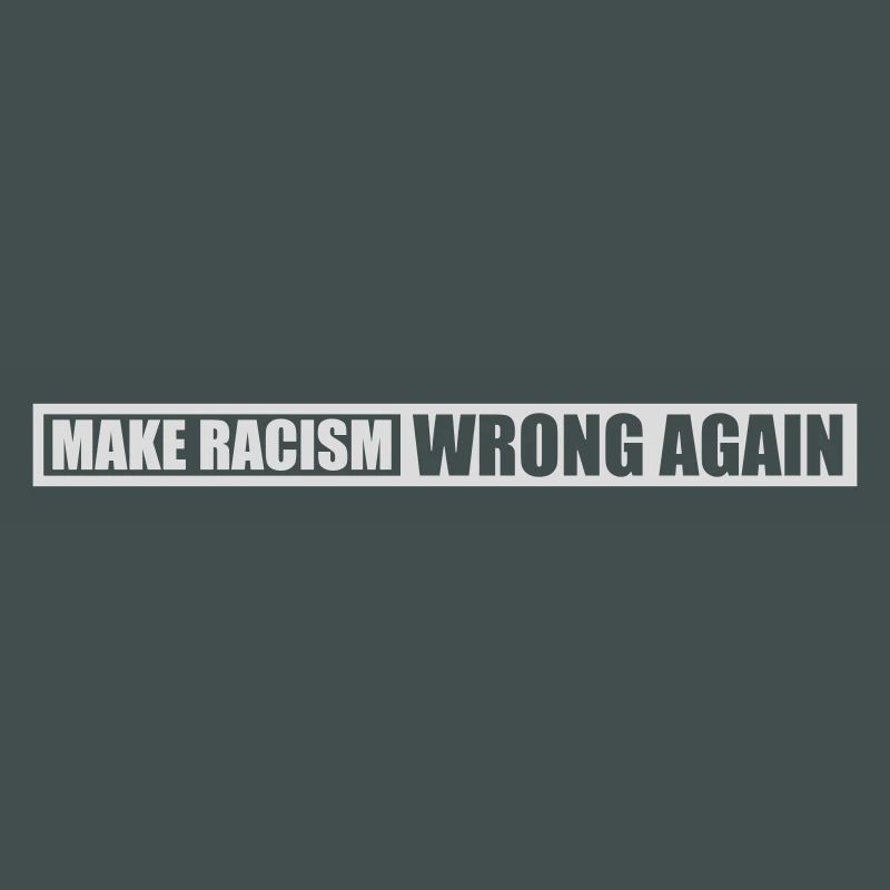 make racism wrong again