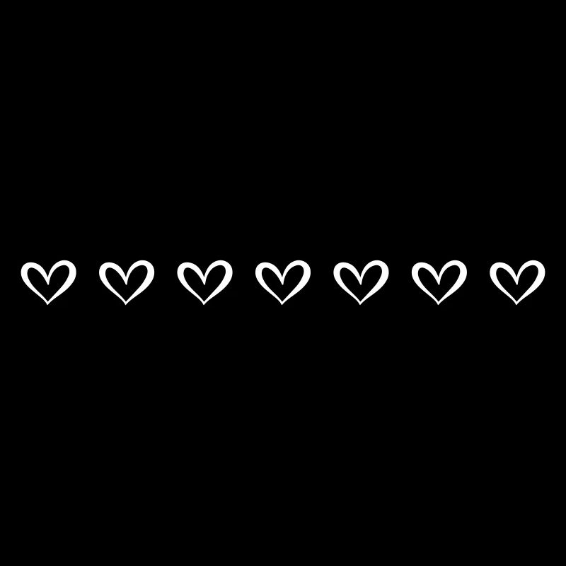 Hearts Line Elements