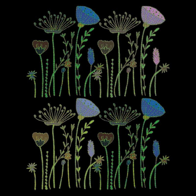 Fleurs séchées prairie fleurie