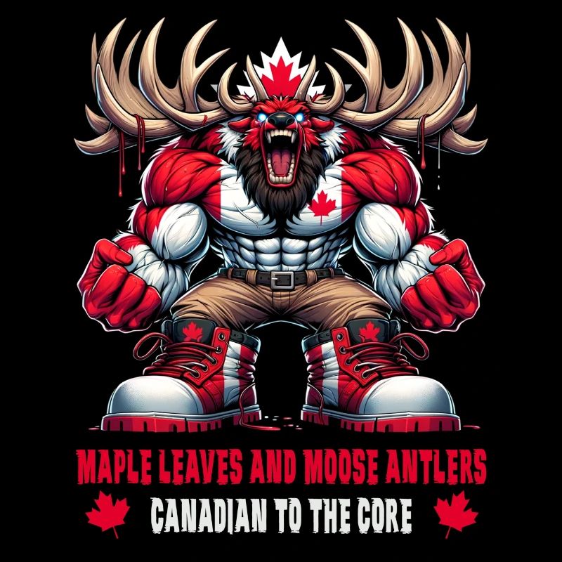 Canada elk design