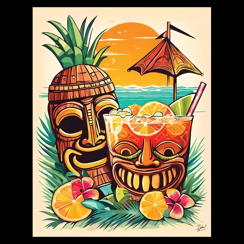 Tiki Cocktail