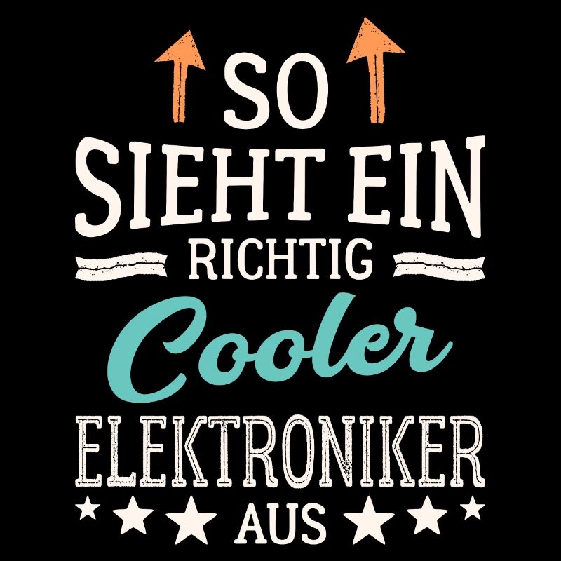 So sieht ein richtig cooler Elektroniker aus