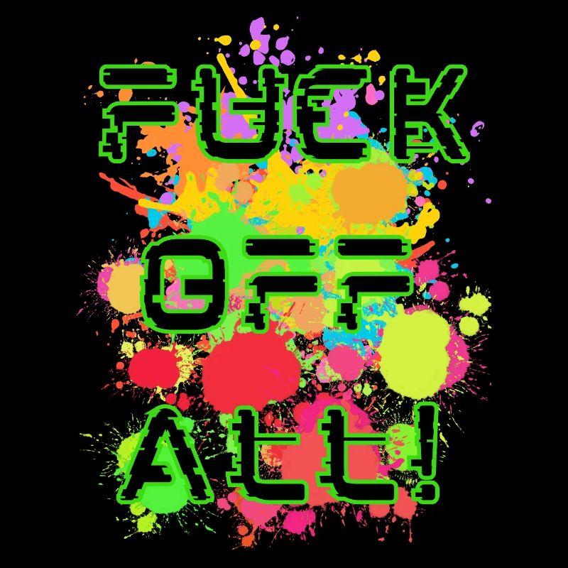 Explosion der Farben mit Untertiteln