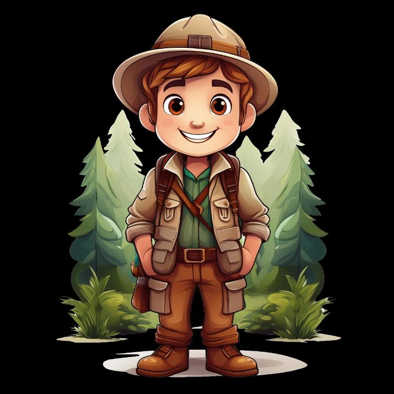 Adventurous explorer