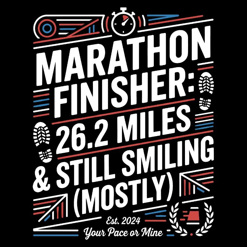 Marathon Finisher: Still Smiling