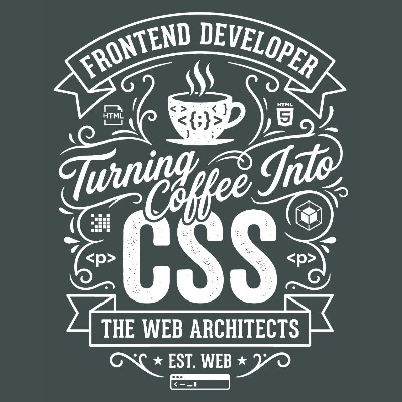Frontend Coffee CSS Tee