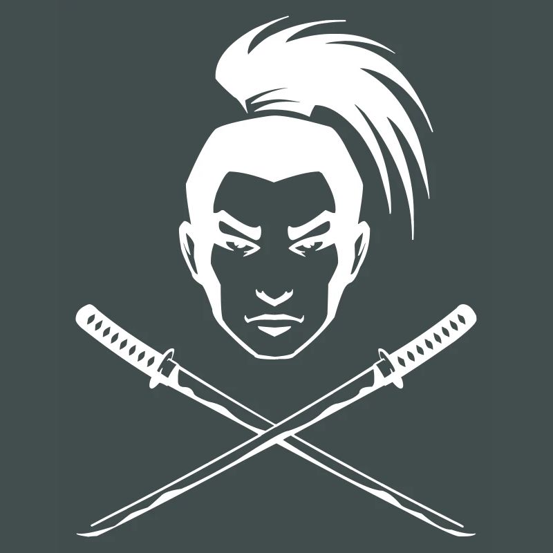 Ein japanischer Samurai