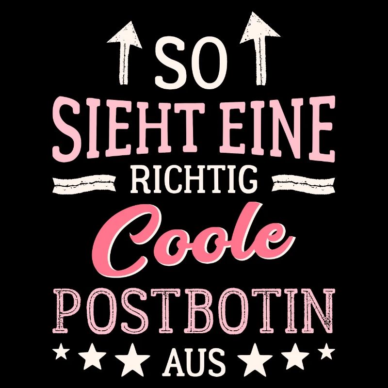 So sieht eine richtig coole Postbotin aus Kurier
