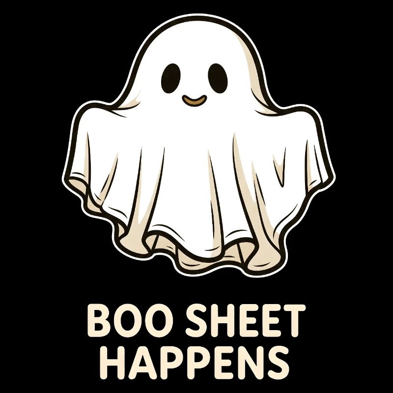 Boo Sheet Happens - Funny Halloween Ghost