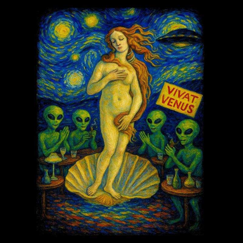 Vivat Venus Alien Gala UFO