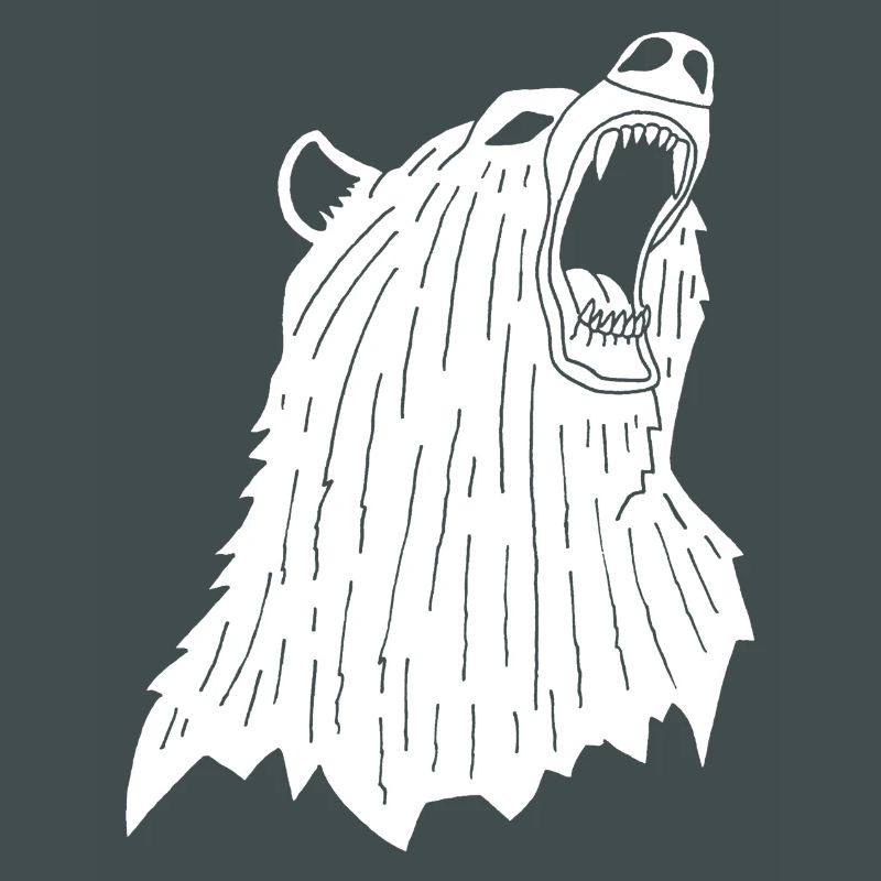 Wütender Eisbär