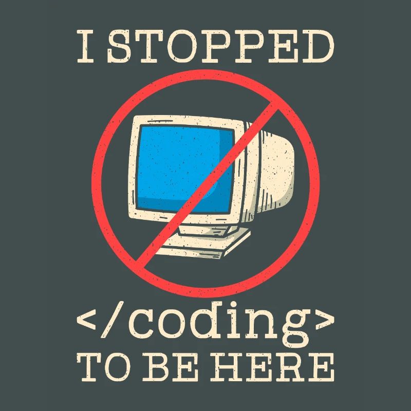 Programmer en train de coder drôle