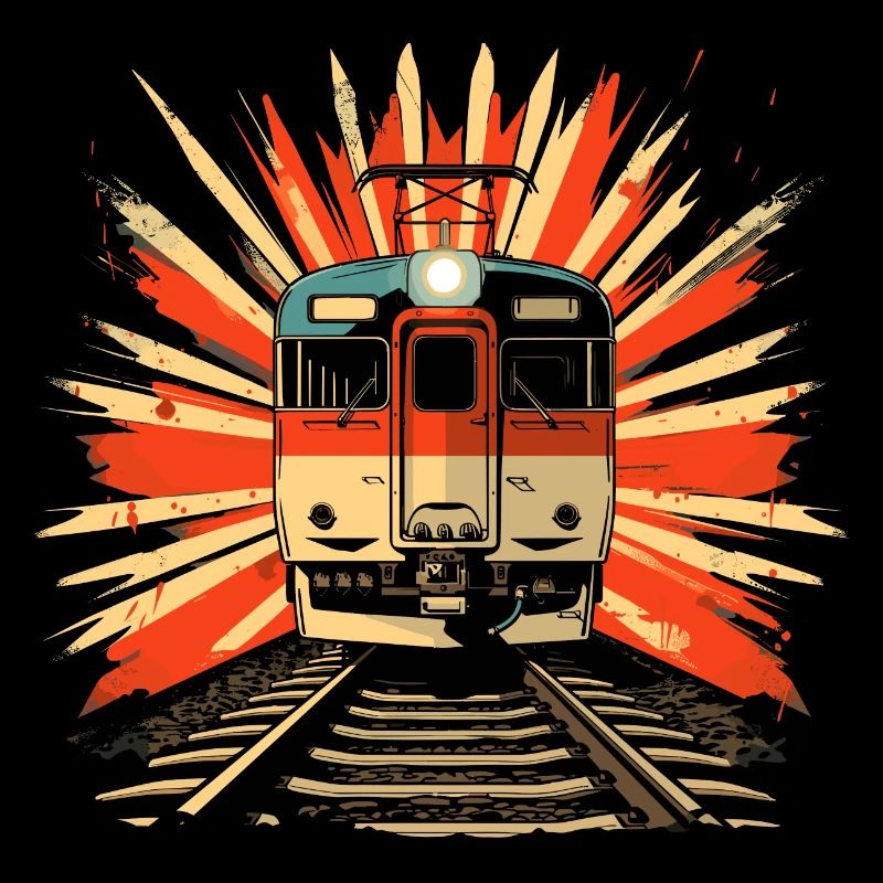 Eisenbahn Illustration