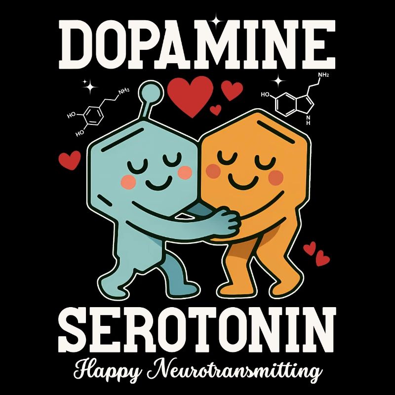 Dopamin-Serotonin-Umarmungsdesign