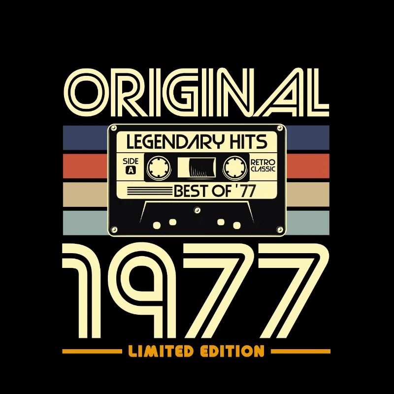 Original 1977 Édition limitée Cassette