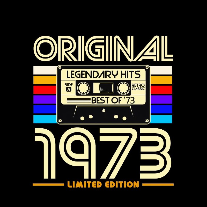 Originale Retro-Kassette von 1973