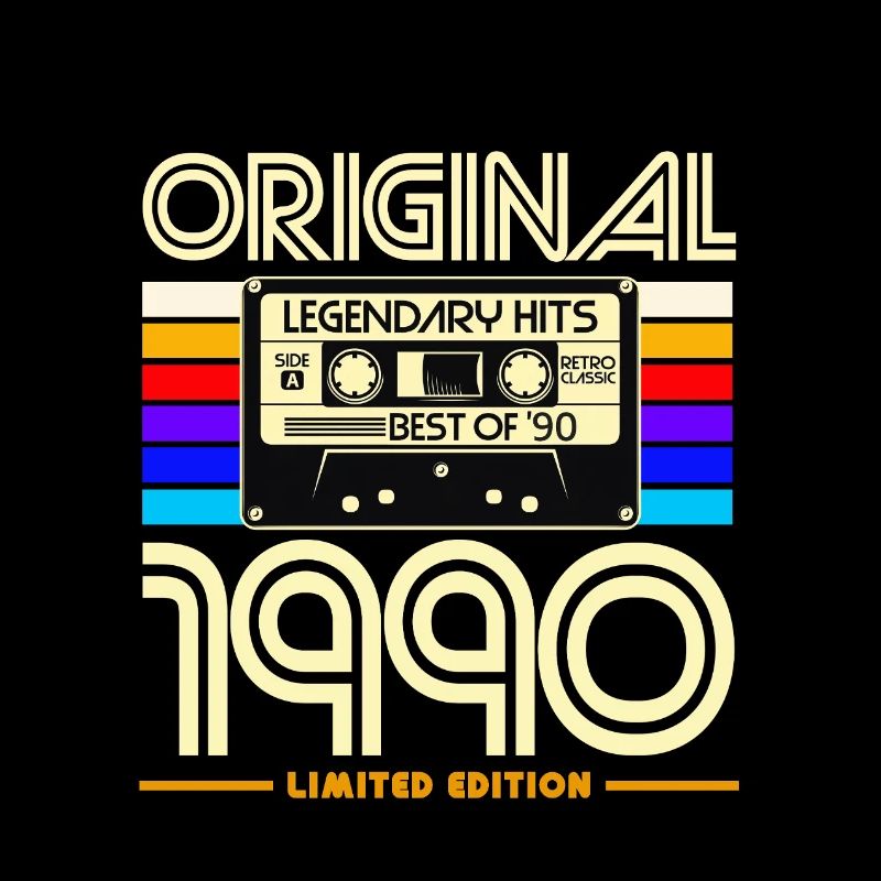 Rétro 1990 Cassette Légendes