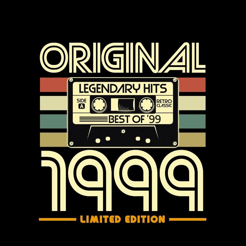 Original 1999 Cassette Tape Retro Edition