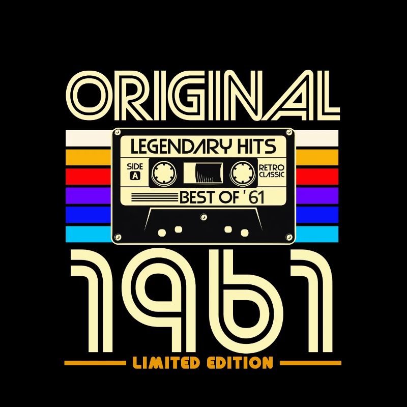 Cassette 1961 Retro Limité