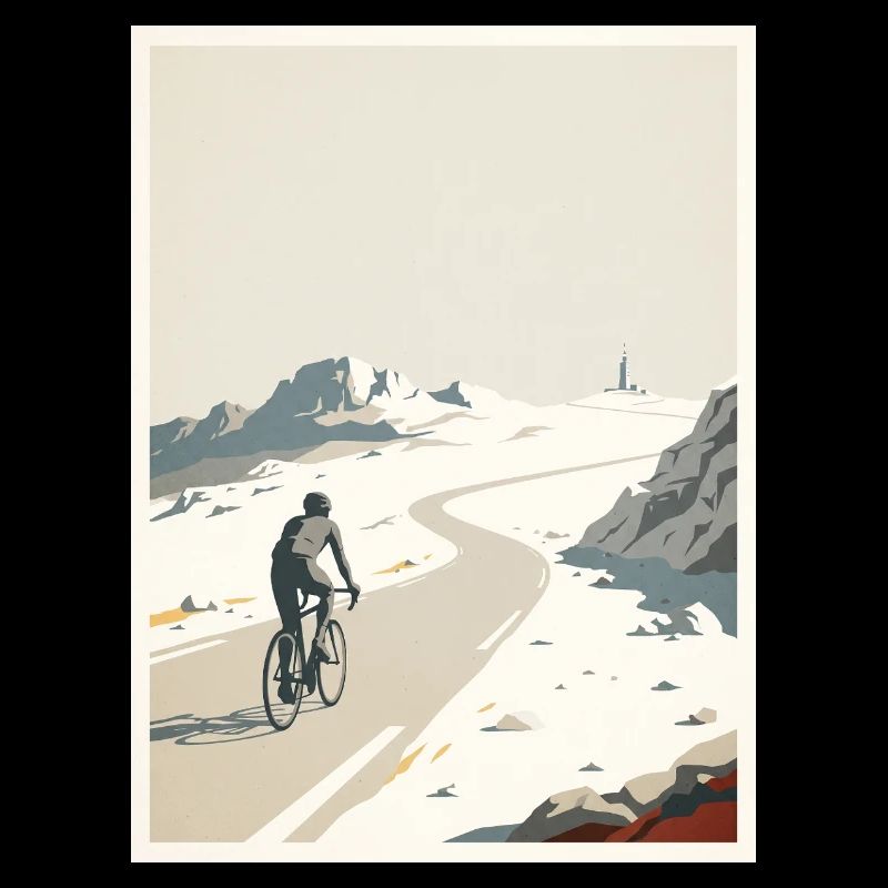 Summit Road - Souvenir du cyclisme