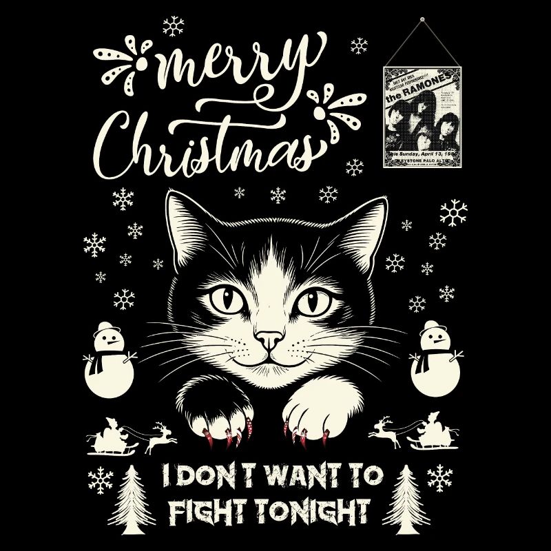 Frohe Weihnachten, ich will heute Abend nicht streiten