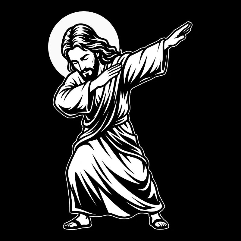 Dabbing Jesus - Mème drôle