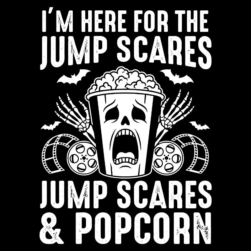Popcorn Skull Jump Scares