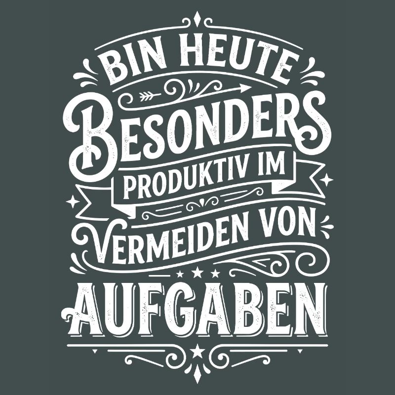 Avoid tasks that are particularly productive today