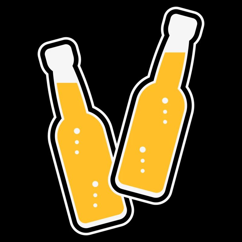 2 Flaschen Stoßen An (Limonade Softdrink / POS 3C)