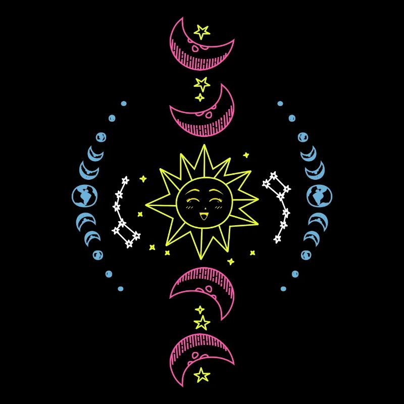 Sun Moon and Earth