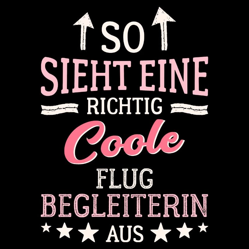 So sieht eine richtig coole Flugbegleiterin aus