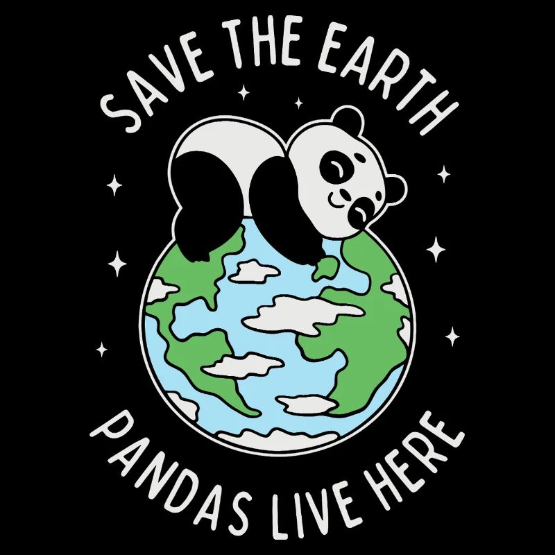 Save The Earth Pandas Live Here