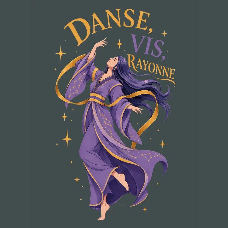 Déesse Céleste : Danse, Vis, Rayonne