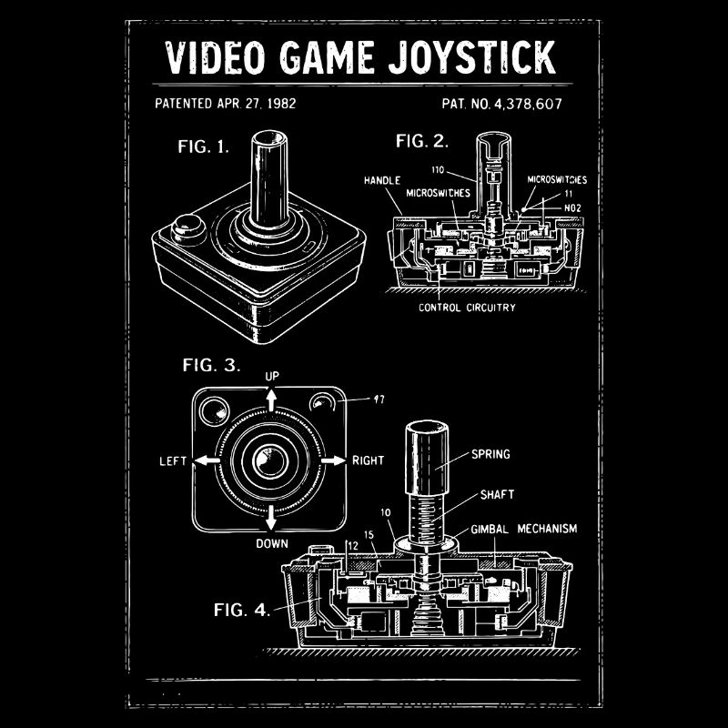 Retro-Joystick-Bauplan
