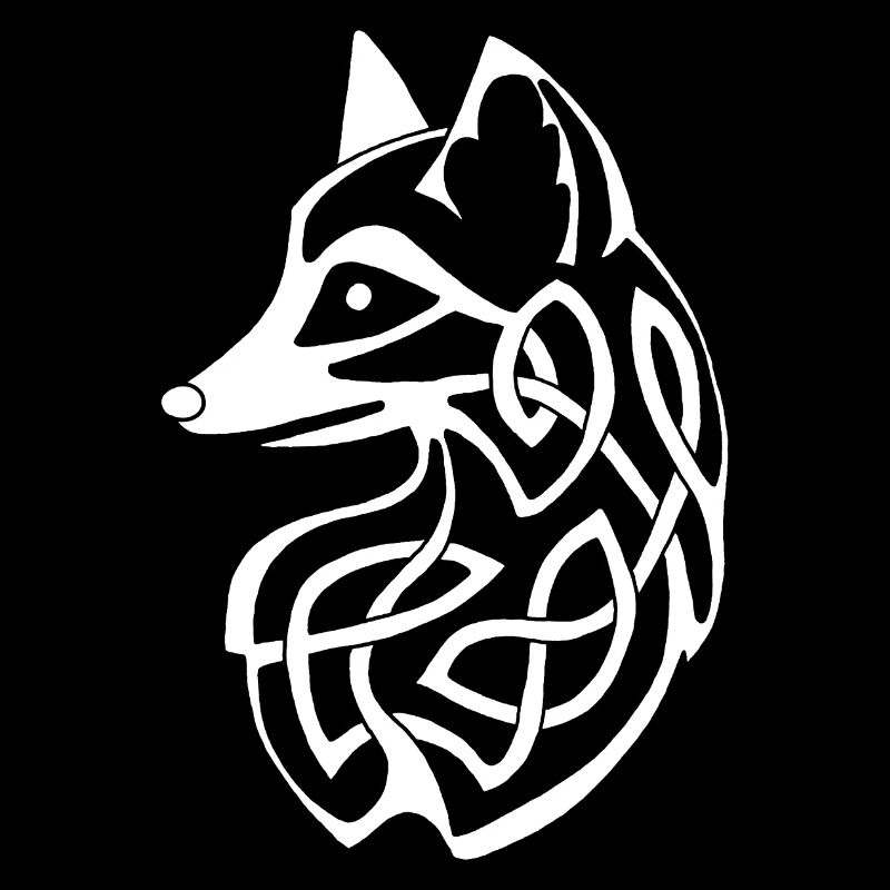 Renard celte blanc