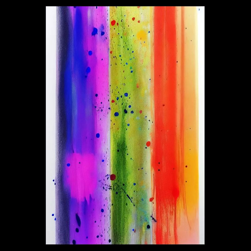 Splashes of paint