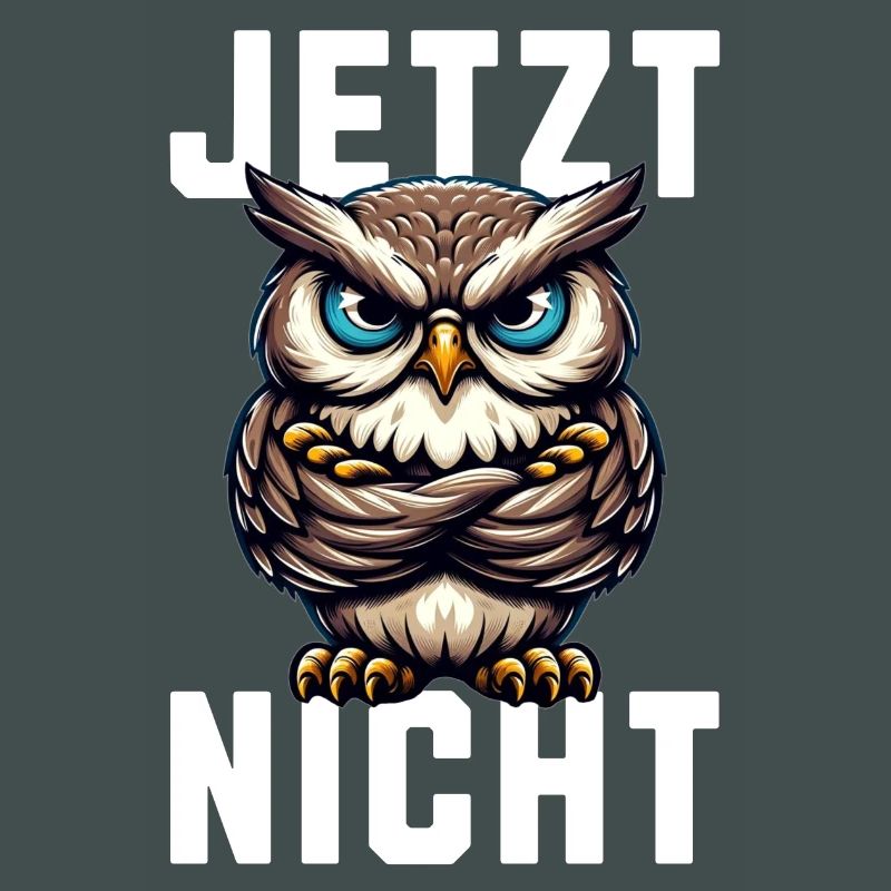 JETZT NICHT! Mürrische Eule - Grumpy Owl