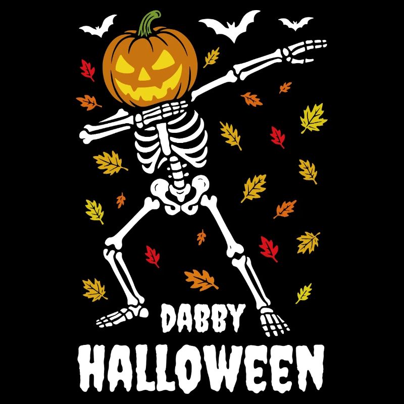 Dabby Halloween - Dab Dance Skeleton - Fall